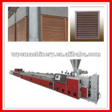 wpc shutters extrusion machine